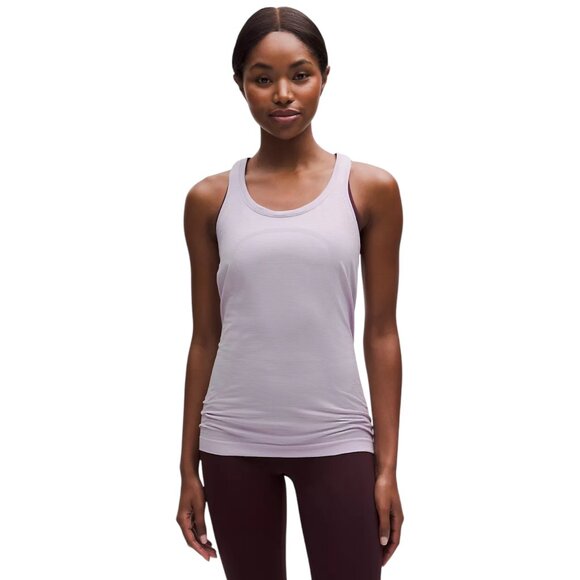 Lululemon Swiftly Tech Racerback Tank Top 2.0 Race* Lavender Frost Sz 4 NWT - Picture 1 of 10